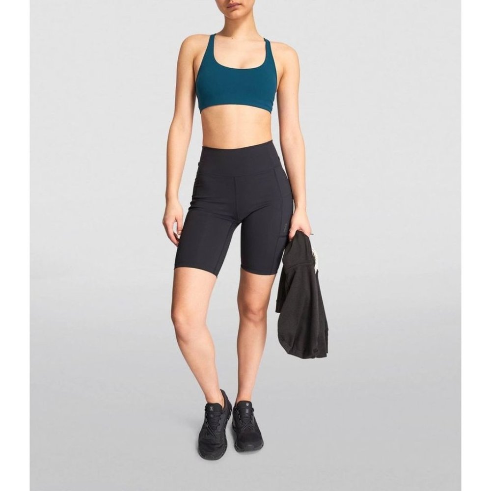 Vuori Blue Yosemite Strappy Padded Workout Bra Sz XL